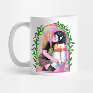 'Through the window' Bubbline, Adventure Time fan art Mug