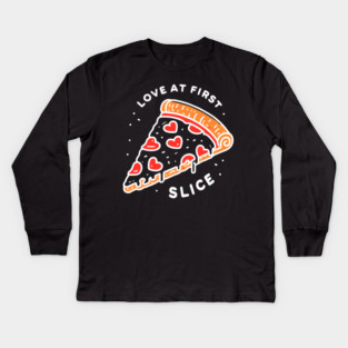 Love at First Slice Kids Long Sleeve T-Shirt