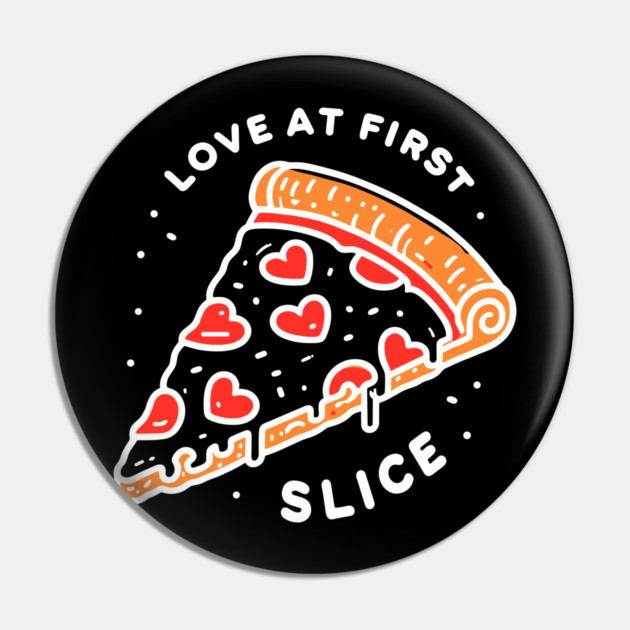Love at First Slice Pin by Frank Ring