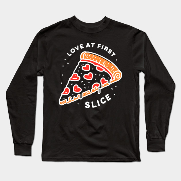 Love at First Slice Long Sleeve T-Shirt by Frank Ring