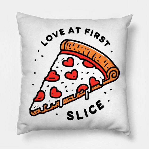 Love at First Slice Pillow by Frank Ring