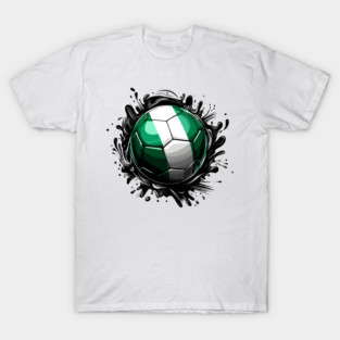 Nigeria Flag Football T-Shirt