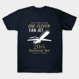 1965 Mohawk Airlines 20th Anniversary T-Shirt