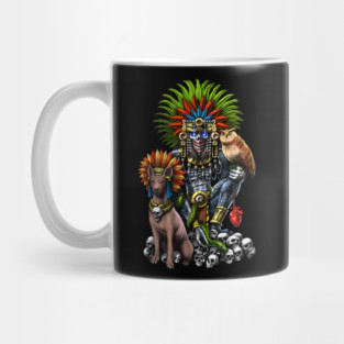 Aztec God Mictlantecuhtli Mug