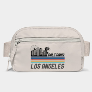 Retro Los Angeles Skyline Vintage 70s 80s Los Angeles LA Bag