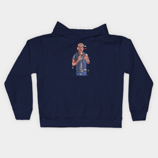 An Ernest P. Worrell Christmas Kids Hoodie by 51Deesigns