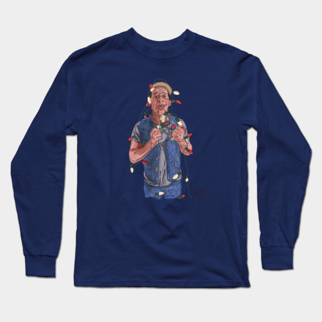 An Ernest P. Worrell Christmas Long Sleeve T-Shirt by 51Deesigns