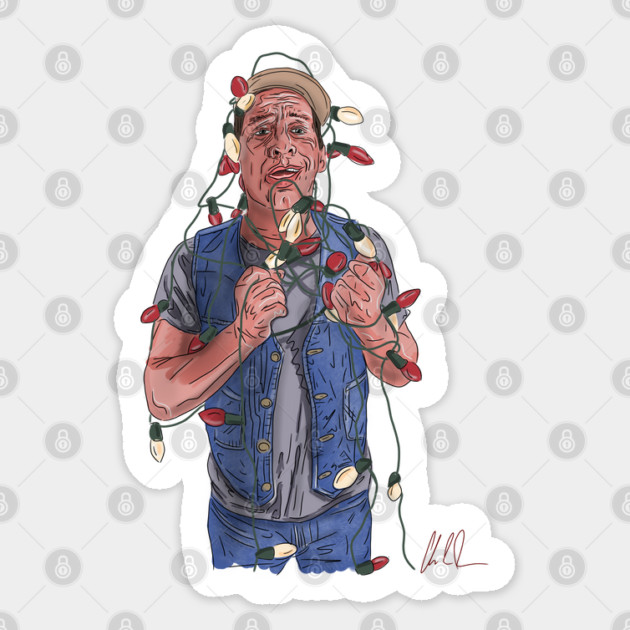 An Ernest P. Worrell Christmas Sticker by 51Deesigns