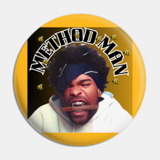 Method Man aka Johnny Blaze Variant Pin