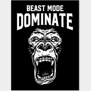 beast mode Posters and Art