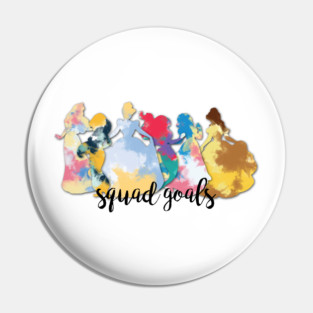 Squad Goals Pin