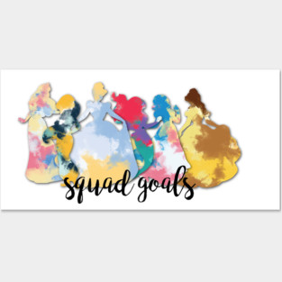 Squad Goals Posters and Art