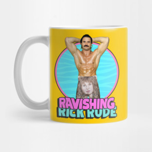 Ravishing Rick Rude / 80s Pro Wrestling Mug