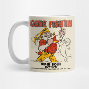 Gone Fish'in / San Francisco Football 1985 Mug