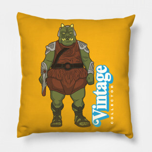 Vintage Collector - Pigface Patrol Pillow