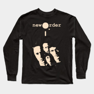 New Order / Substance / 80's Style Long Sleeve T-Shirt