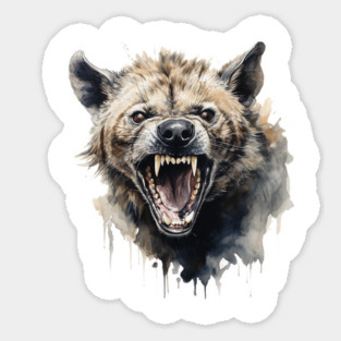 hyena Sticker