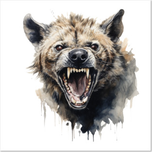 hyena Posters and Art