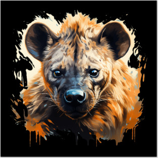 hyena Posters and Art