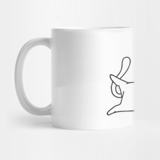 Cat Says No Mug