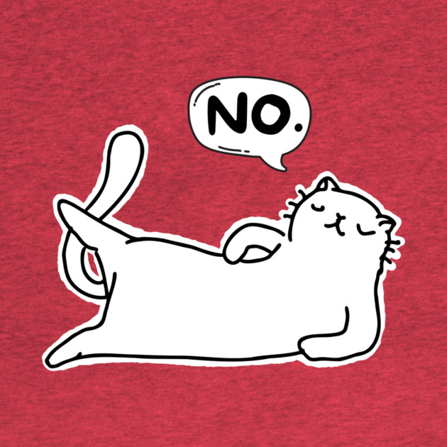 Cat Says No by The WYLD Tribe