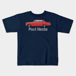 post haste-Regal Red Kids T-Shirt