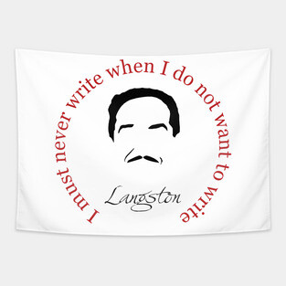 Langston Hughes Book Quote Tapestry