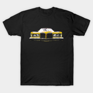 Pontiac Grand Prix 1970s American classic car gold Anniversary Edition T-Shirt