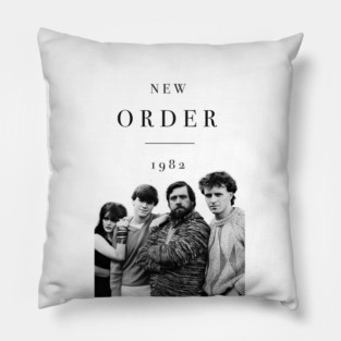 New Order 1982 Pillow