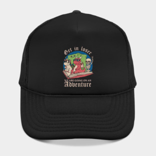 RPG Fantasy Book Meme Hat