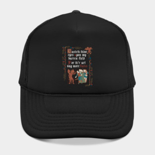 No More F*cks Medieval Style - funny retro vintage English history Hat