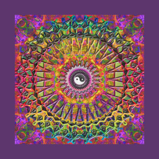 Ying Yang Mandala T-Shirt