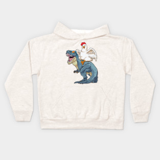 Chicken Rex Rodeo Kids Hoodie
