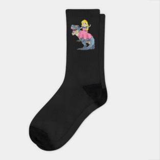 Prehistoric Princess Adventure Socks