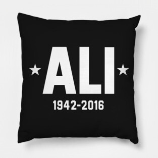 rip muhammad ali Pillow