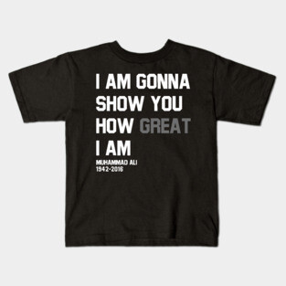 muhammad ali quotes Kids T-Shirt