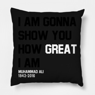 muhammad ali quotes rip Pillow
