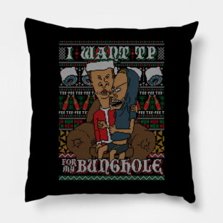 All I Want for Christmas Sweater Pillow