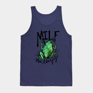 Man I love frogs Tank Top