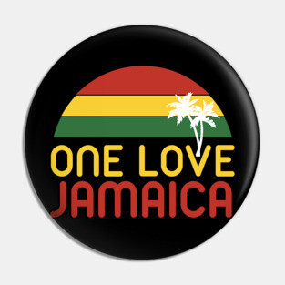 Jamaica One Love Pin