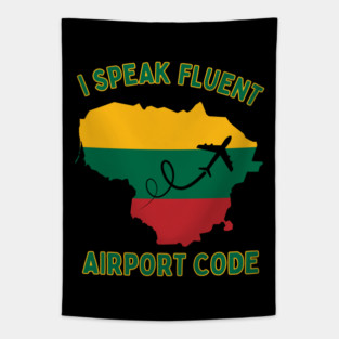 Lithuania Holiday Tapestry