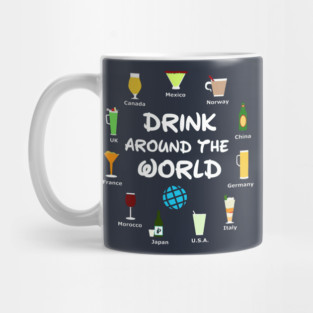 EPCOT Drink Around The World Mug
