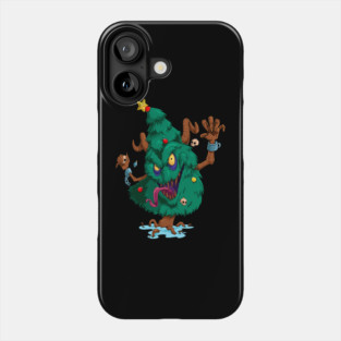 Evil Christmas Tree Phone Case