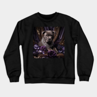 Royal Blue Nose Staffy Crewneck Sweatshirt