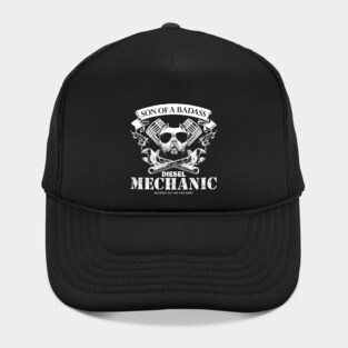 Son of a Badass Diesel Mechanic Hat