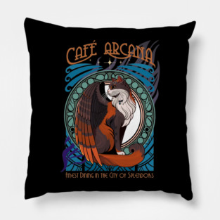 Café Arcana - Tressym Pillow