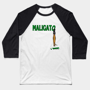 Maligator Bite Baseball T-Shirt