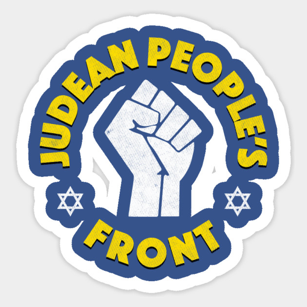 Judean People's Front T-Shirt Sticker by dumbshirts