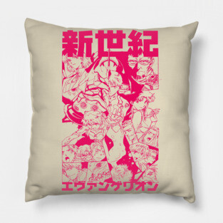 2nd Impact! (magenta) Pillow