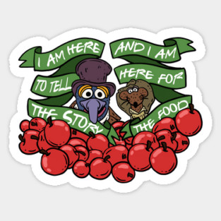 Muppet Christmas Carol Sticker